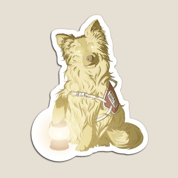 Nightmare Service Dog 1 Magnet