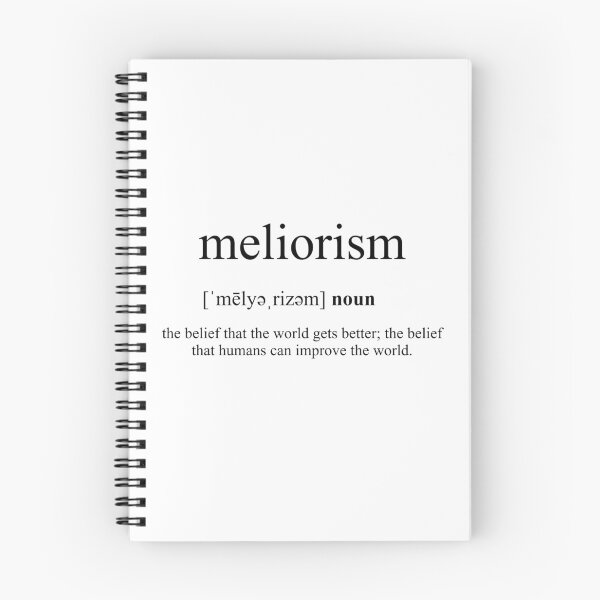 Artikelvorschau, Meliorism (Meliorismus) Definition | Dictionary Collection entworfen und verkauft von Designschmiede.