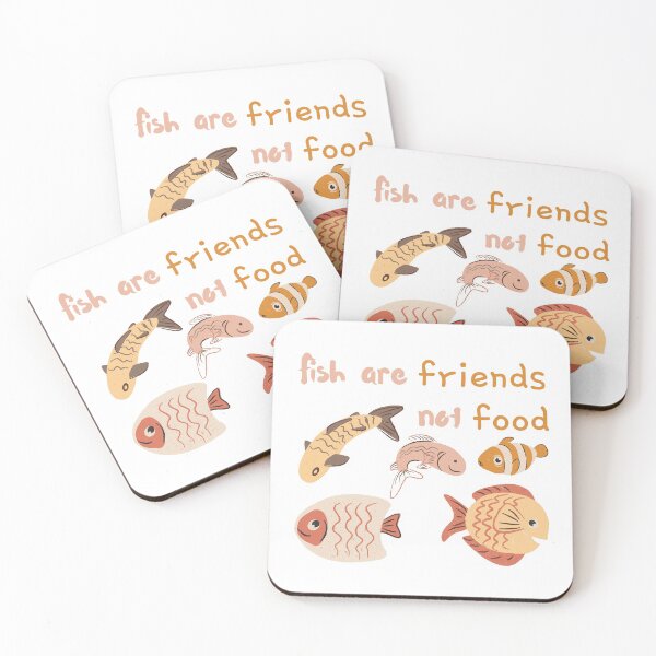 Artikelvorschau, Fische sind Freunde, kein Essen entworfen und verkauft von Jacinda Collins.