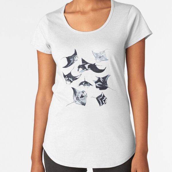 Item preview, MANTARAY PATTERN (NAVY BLUE) designed and sold by BEATRIZ ABAITUA.