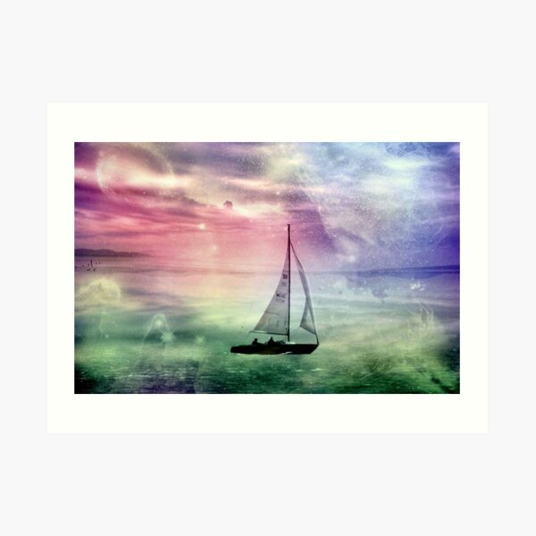 Fantasy Sailing © Art Print