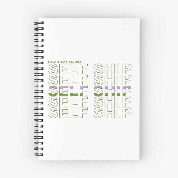 Item preview, Have A Nice Day and Self Ship (Genderqueer Edition) designed and sold by Shirocherry.