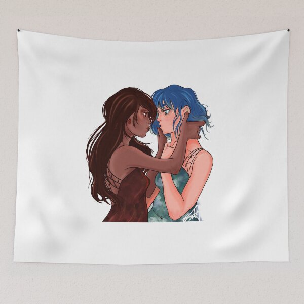 Item preview, Gaia and Theia (transparent) designed and sold by trustspeakfight.