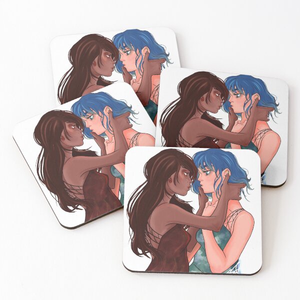 Item preview, Gaia and Theia (transparent) designed and sold by trustspeakfight.