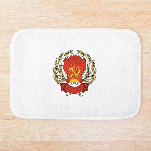 Coat of arms of Russia Bath Mat