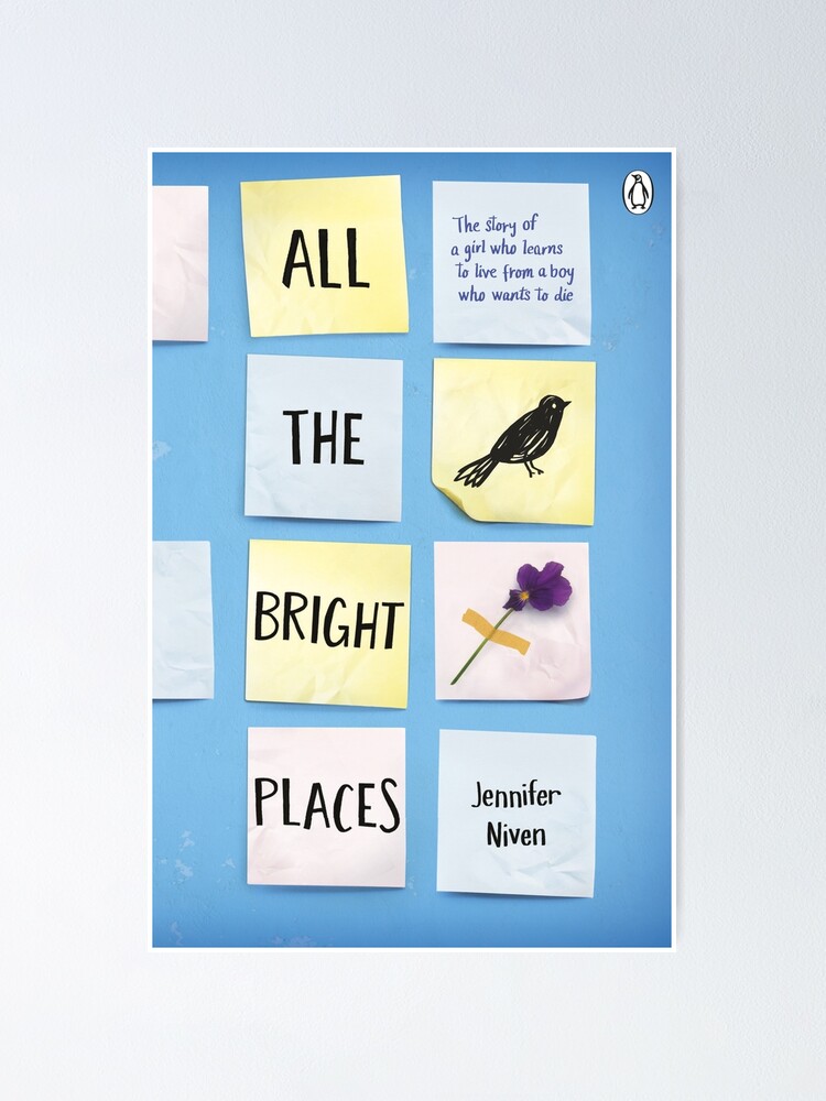 "All The Bright Places Notes" Poster for Sale by williamena Redbubble
