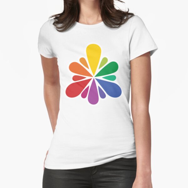 Color Spray Fitted T-Shirt