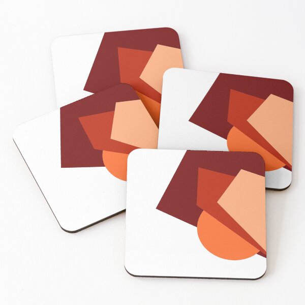 Item preview, Harmony of orange-red colors designed and sold by Joie-et-Poesie.