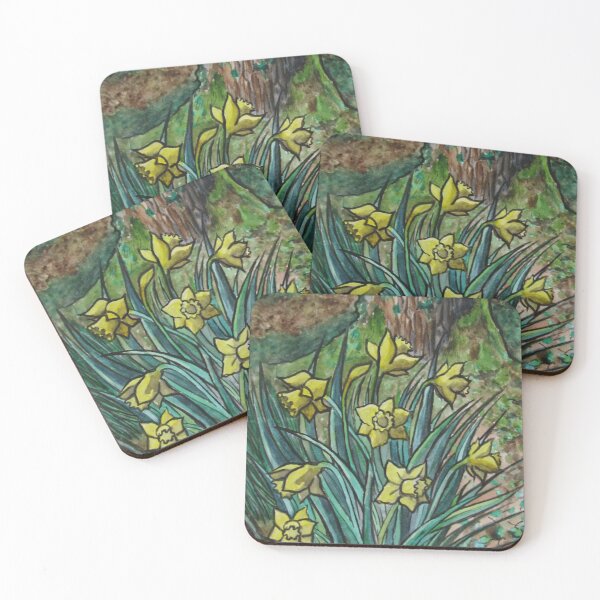 Item preview, Daffodils-watercolour on 29.7 x 21cm watercolour paper designed and sold by crowleyronan123.
