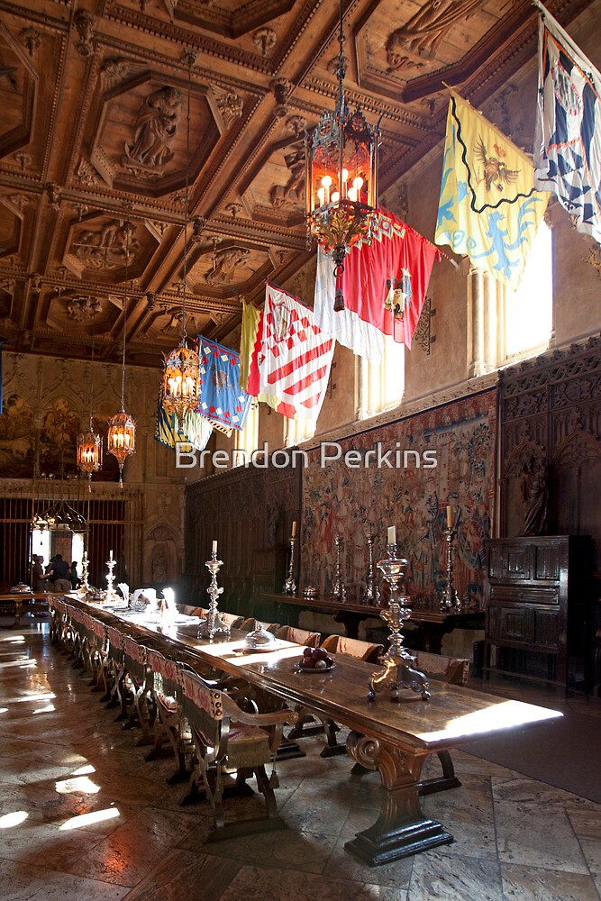 "Grand Dining Hall, Hearst Castle, California" by Brendon Perkins ...