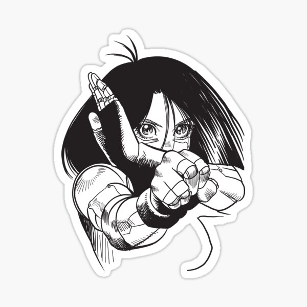 Angel warrior Sticker
