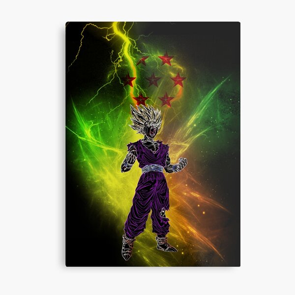 Sayan teen awakening Metal Print