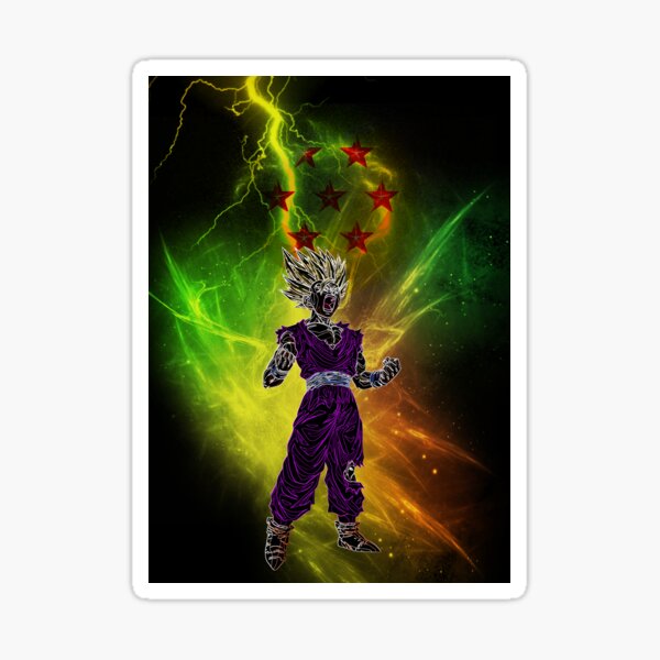 Sayan teen awakening Sticker
