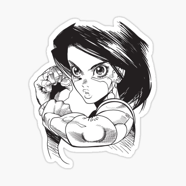 Angel warrior Sticker