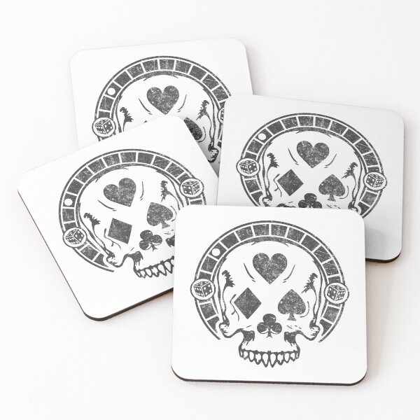 Item preview, Deadly Gamble Poker Skull designed and sold by David Speed Design.