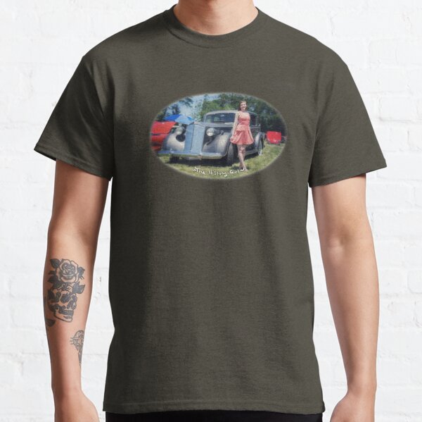 Vintage Car & The History Girl Classic T-Shirt