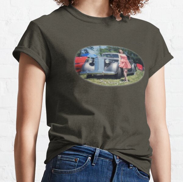 Vintage Car & The History Girl Classic T-Shirt