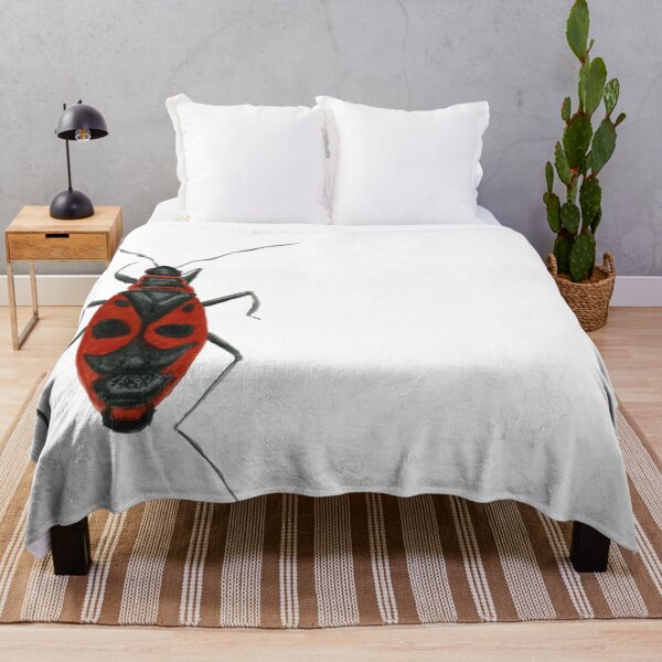 Item preview, Insect Bug Pyrrhocoris apterus Watercolor designed and sold by Alheix.