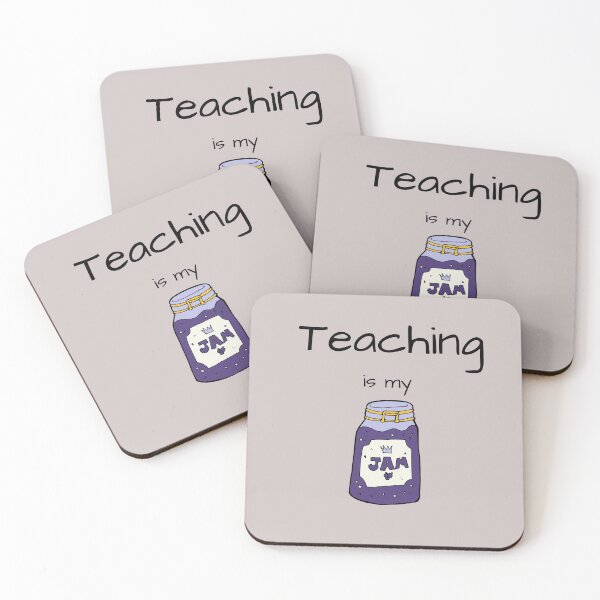 Item preview, Teaching is my Jam designed and sold by playerpup.