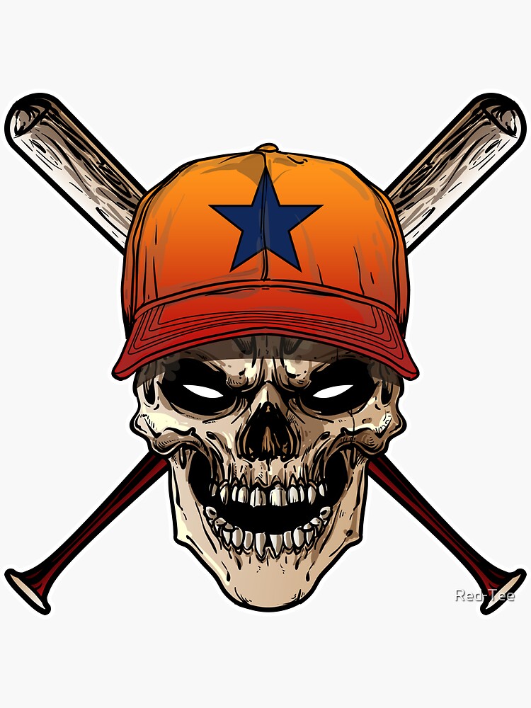 Houston Baseball H Vintage Htown Crush City Texas' Sticker