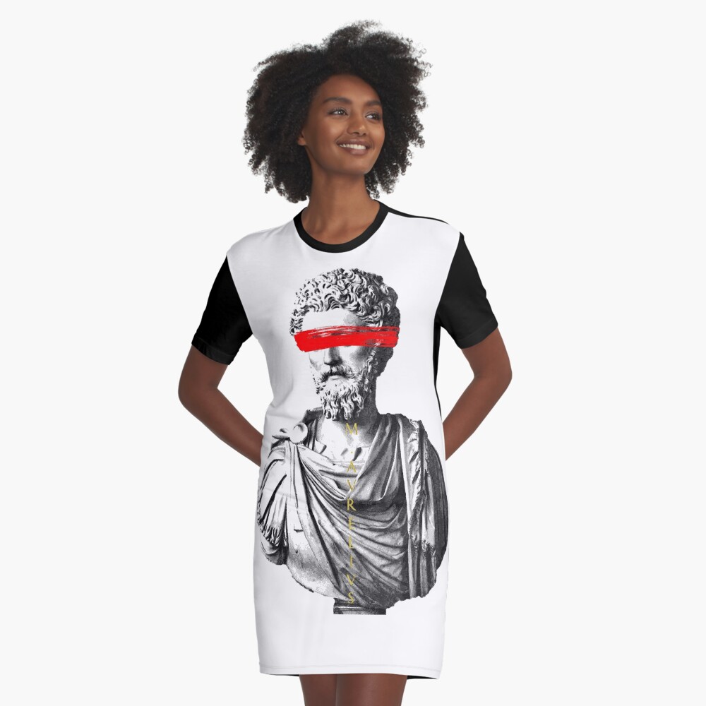Item preview, Graphic T-Shirt Dress designed and sold by Shop-Kintsugi.