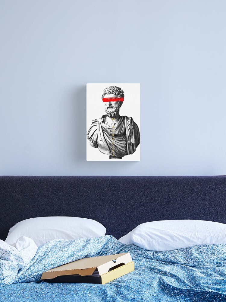 Thumbnail 1 of 3, Canvas Print, Marcus Aurelius designed and sold by Shop-Kintsugi.