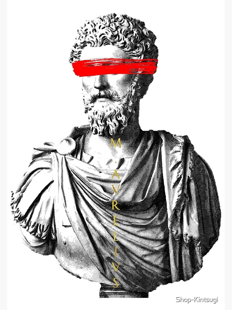 Thumbnail 3 of 3, Canvas Print, Marcus Aurelius designed and sold by Shop-Kintsugi.