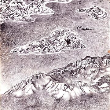 Artwork thumbnail, Love What That Mountain Does With Its Clouds by dajson