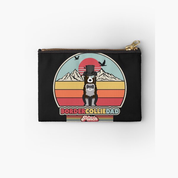 Item preview, Border Collie Dad Graphic. Retro Style Design designed and sold by PackAPunch.