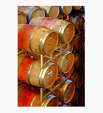 Aging Barrels, Sterling Winery, Napa Valley, California Photographic Print