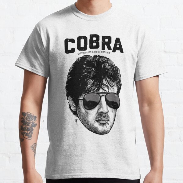 NEU* Die City Cobra Sylvester Stallone 80er Kult Action Film T-Shirt -  schwarz