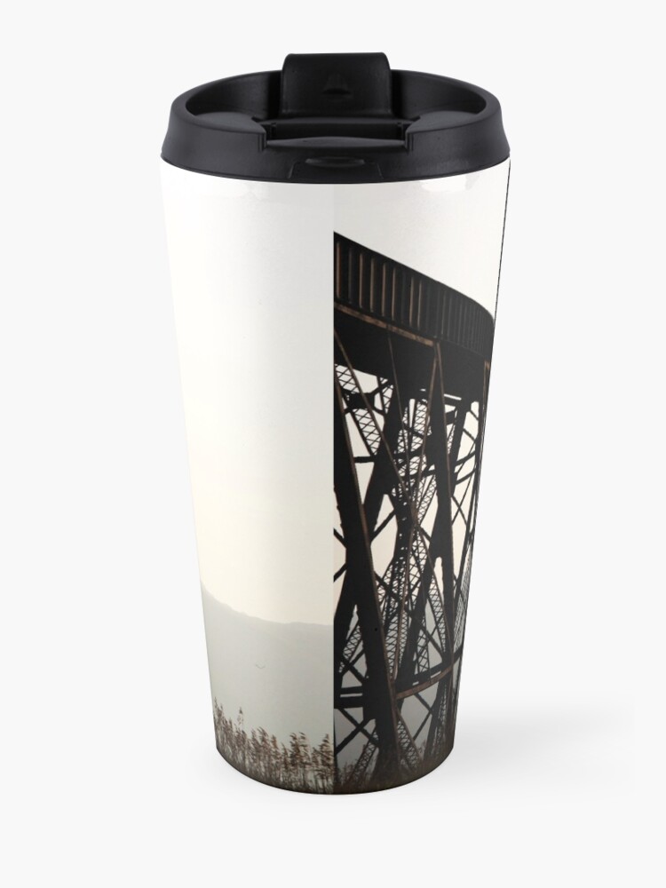 "Lethbridge High Level Bridge" Travel Coffee Mug for Sale by
