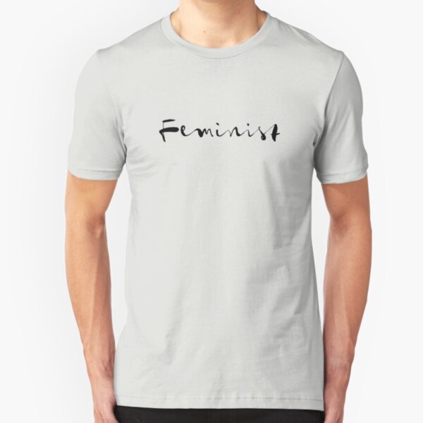 Simple Feminist Slim Fit T-Shirt