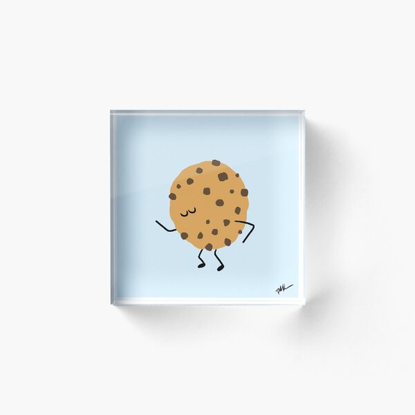 Dancing Dessert: Groovy Cookie Acrylic Block
