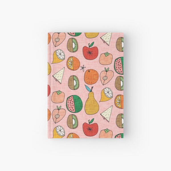 Mod Fruit Pink Hardcover Journal