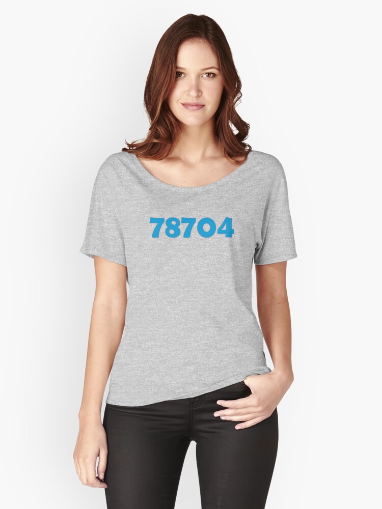 Thumbnail 1 of 3, Relaxed Fit T-Shirt, Austin ZIP Code 78704 designed and sold by William Pate.
