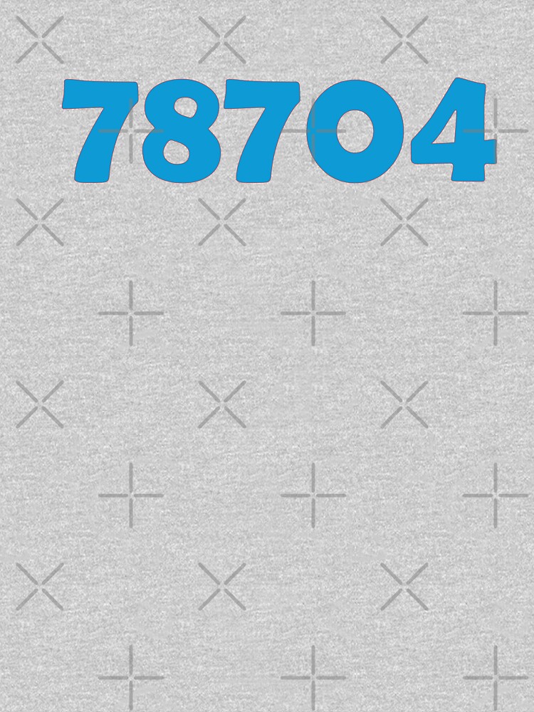 Thumbnail 3 of 3, Relaxed Fit T-Shirt, Austin ZIP Code 78704 designed and sold by William Pate.