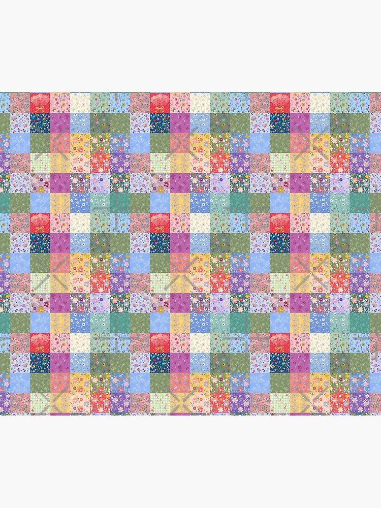 "Handme Down Patchwork Quilt by Tea with Xanthe" Comforter for Sale by