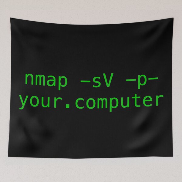 Item preview, Nmap Hacking tool - Green Text Hacker Design  designed and sold by noodledesigns.