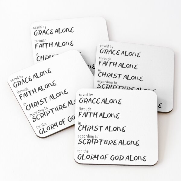 Item preview, 5 Solas Reformed Christian designed and sold by KCTraders.