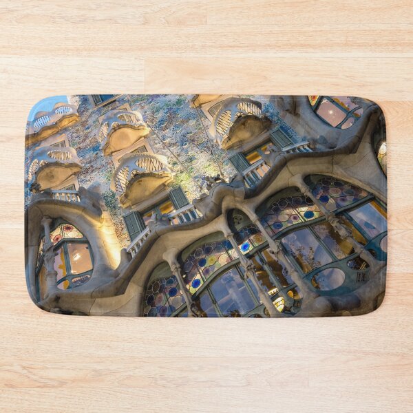 Item preview, Jewel Toned Masterpiece - Antoni Gaudi Casa Batllo in Barcelona, Spain designed and sold by Georgia Mizuleva.