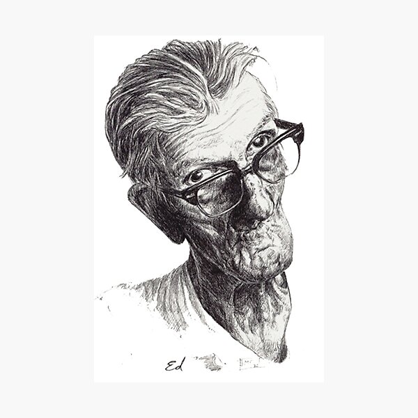 Ed Portrait Photographic Print