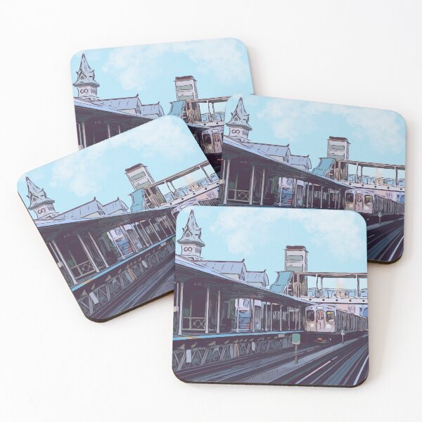 Item preview, Chicago Blue Line designed and sold by Yogamatpat.