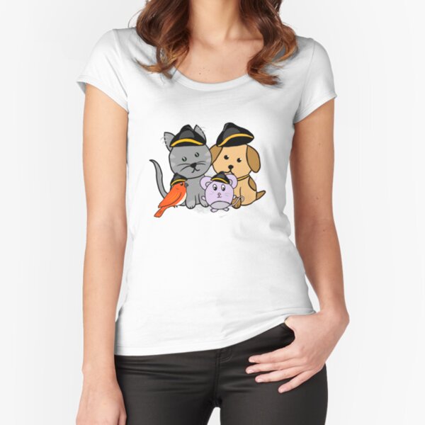 History Critters Fitted Scoop T-Shirt