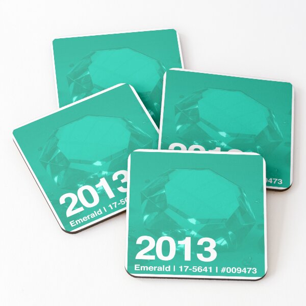 Item preview, 2013 | Emerald | Color of the Year designed and sold by GroovyRaffRaff.