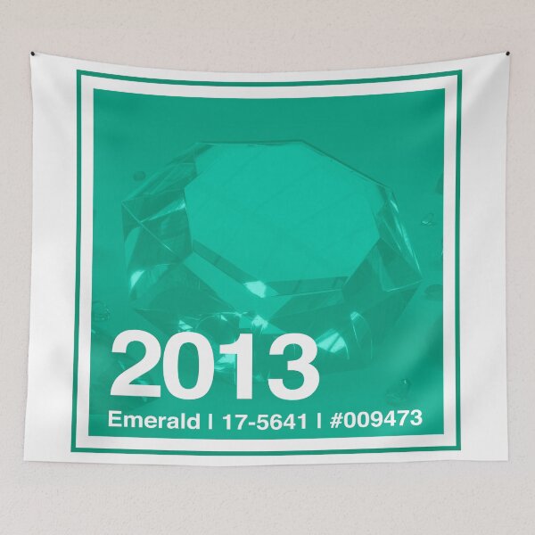 Item preview, 2013 | Emerald | Color of the Year designed and sold by GroovyRaffRaff.