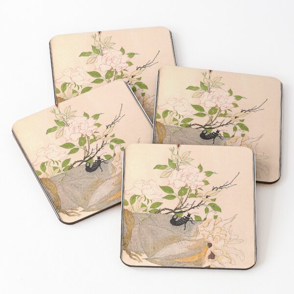 Item preview, Kitagawa Utamaro - The Insect Book 03 designed and sold by Hangastudio.