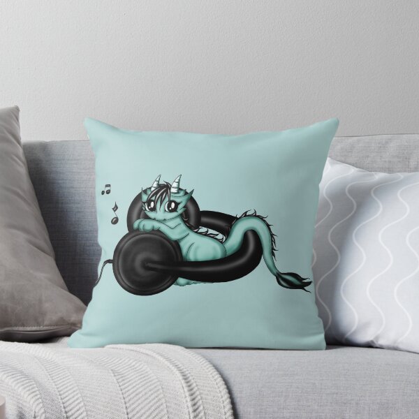 Item preview, Dragon with Headphone designed and sold by Pezi-Creation.