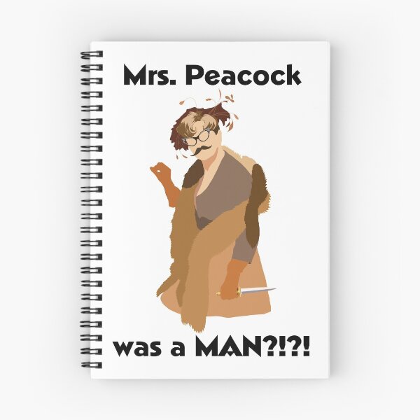 Item preview, Mrs. Peacock was a man?!?! designed and sold by Chadwik.