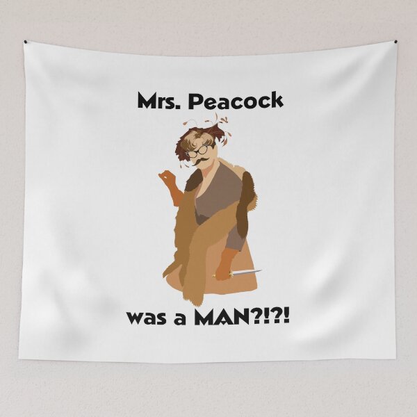 Item preview, Mrs. Peacock was a man?!?! designed and sold by Chadwik.